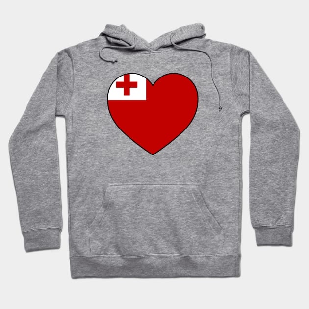 Heart - Tonga Hoodie by Tridaak